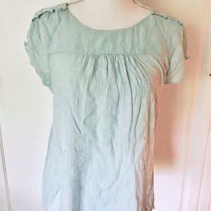 Skies Are Blue Blouse